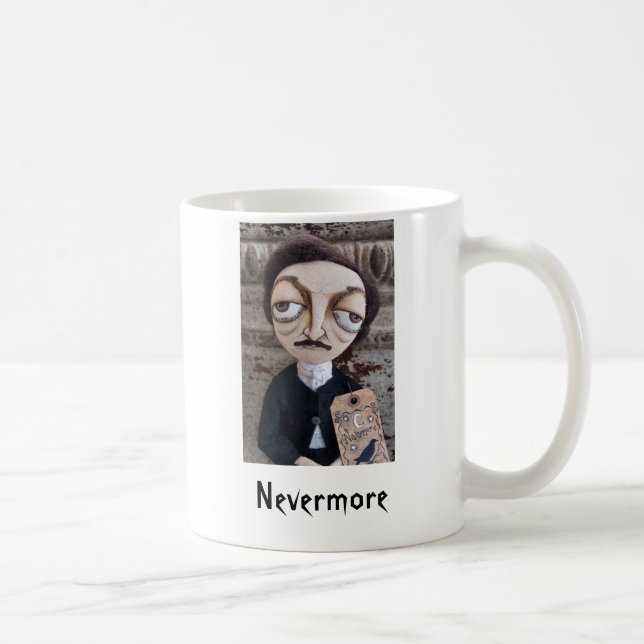 Edgar Allan Poe Nevermore Mug (Right)