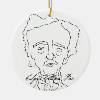 Edgar Allan Poe Ornament