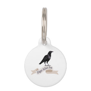 Edgar Allan Poe Pet Tag