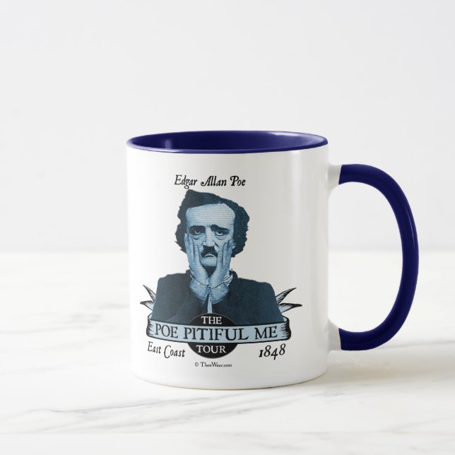 Edgar Allan 'Poe Pitiful Me' Tour Mug (Right)