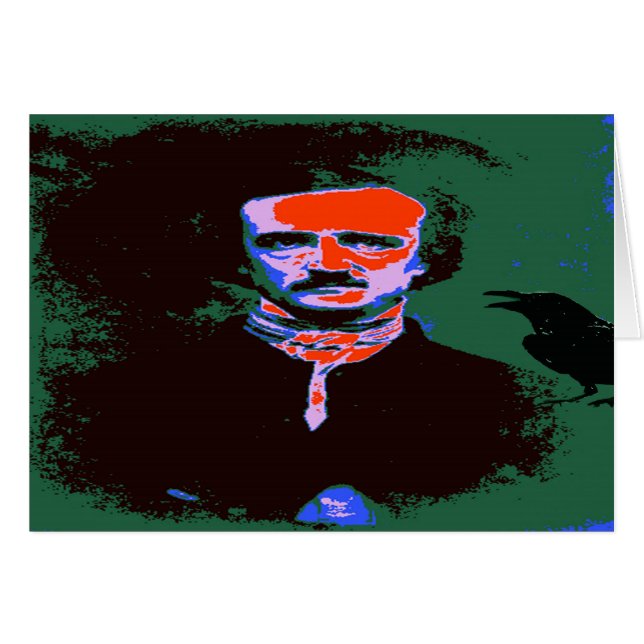 Edgar Allan Poe Pop Art (Front Horizontal)
