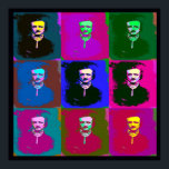 Edgar Allan Poe Pop Art Posters & Prints<br><div class="desc">Edgar Allan Poe was an American writer.He is best known for his short stories, particularly his tales of mystery and the macabre.</div>