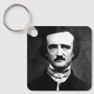Edgar Allan Poe Portrait Keychain