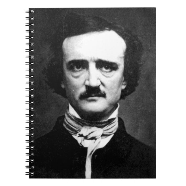 Edgar Allan Poe Portrait Notebook (Front)