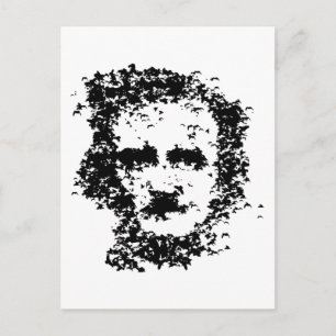 Edgar Allan Poe Postcard