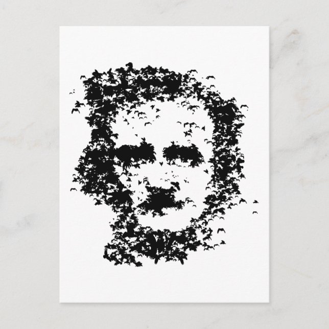 Edgar Allan Poe Postcard (Front)