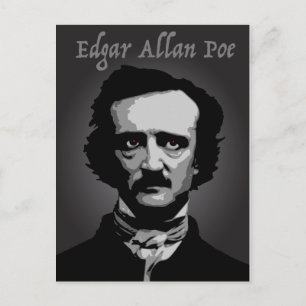 Edgar Allan Poe Postcard