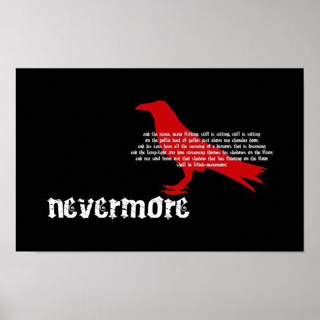 Edgar Allan Poe Poster (Front)