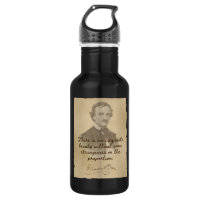 Edgar Allan Poe Quote - Beauty Water Bottle
