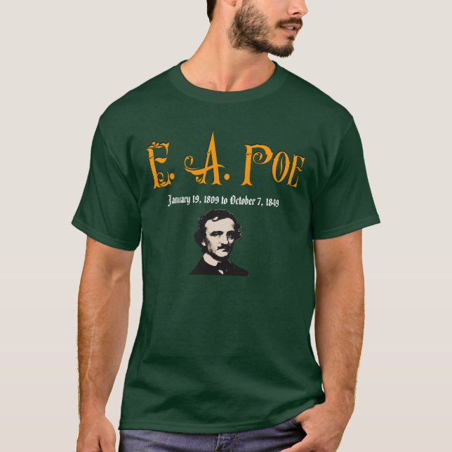 Edgar Allan Poe T-Shirt (Front)