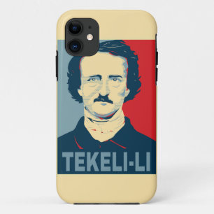 Edgar Allan Poe TEKELI-LI Hope Style Case-Mate iPhone Case