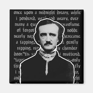 Edgar Allan Poe The Raven Magnet