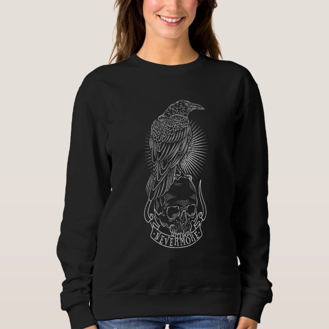 Edgar Allan Poe The Raven Sweatshirt (Front)