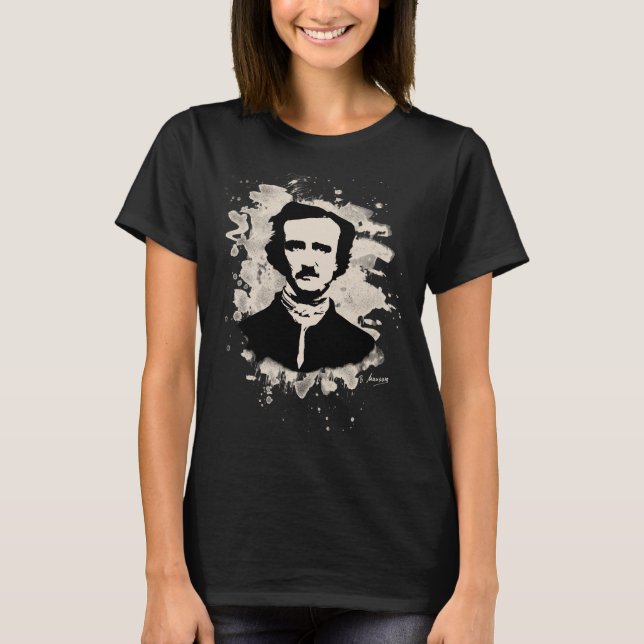 Edgar Allan Poe Tribute T-Shirt (Front)