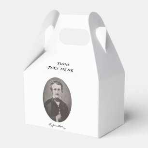 Edgar Allan Poe with Signature Favour Box