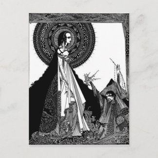 Edgar Allan Poe's Ligeia Postcard
