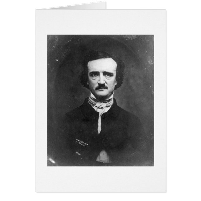 Edgar Allen Poe Card (Front)