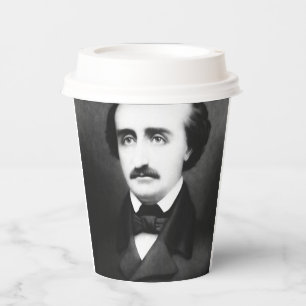 Edgar Allen Poe Paper Cup