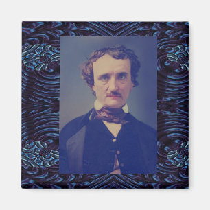 Edgar Allen Poe Photo Magnet
