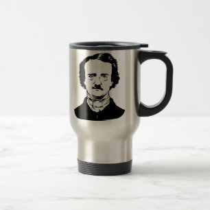 Edgar Allen Poe Raven Travel Mug