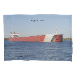 Edgar B. Speer pillow case