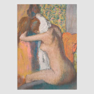 Edgar Degas - After the Bath, Woman Wiping Neck Tissue Paper