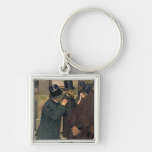 Edgar Degas   At the Stock Exchange, c.1878-79 Key Ring