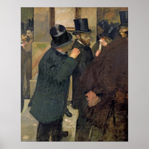 Edgar Degas   At the Stock Exchange, c.1878-79 Poster