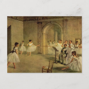 Edgar Degas-Ballerinas Postcard