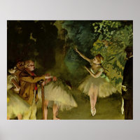 Edgar Degas - Ballet 1875 Dancer Dance girls tutu