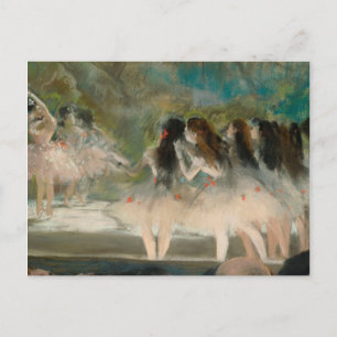 Edgar Degas - Ballet At The Paris Opéra Holiday Postcard