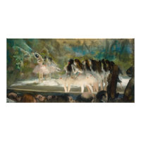 Edgar Degas - Ballet at the Paris Opera