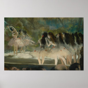 Edgar Degas – Ballet at the Paris Opera Poster