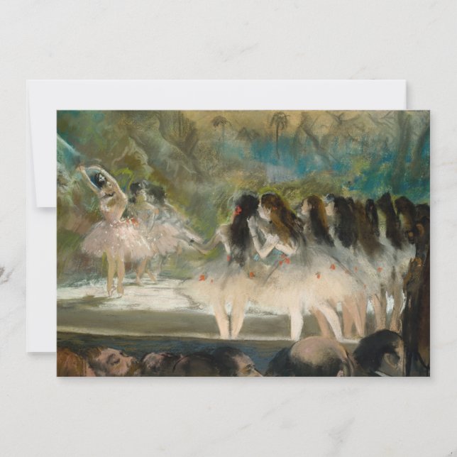Edgar Degas - Ballet at the Paris Opera Thank You Card (Front)
