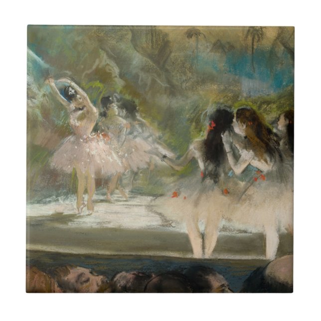 Edgar Degas - Ballet at the Paris Opera Tile (Front)