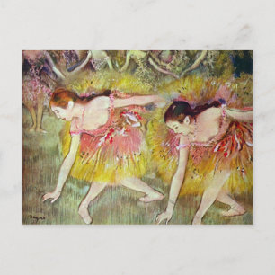 Edgar Degas - Ballet dancers Postcard