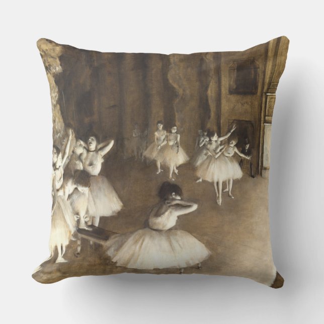 Edgar Degas | Ballet Rehearsal Cushion (Front)