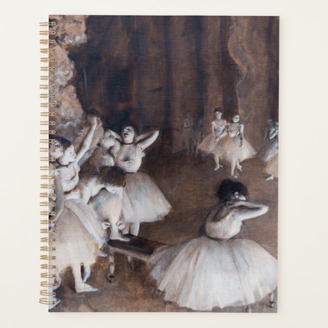 Edgar Degas - Ballet Rehearsal on Stage Planner (Front)