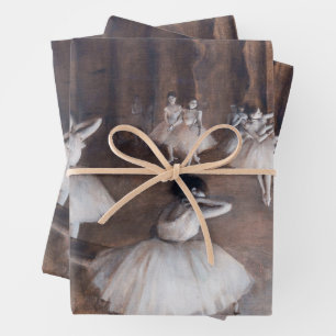Edgar Degas - Ballet Rehearsal on Stage Wrapping Paper Sheet