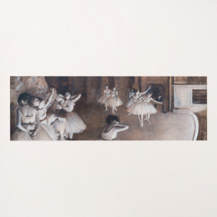 Edgar Degas - Ballet Rehearsal on Stage Yoga Mat