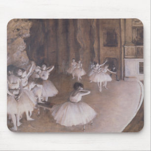 Edgar Degas   Ballet Rehearsal on the Stage, 1874 Mouse Pad