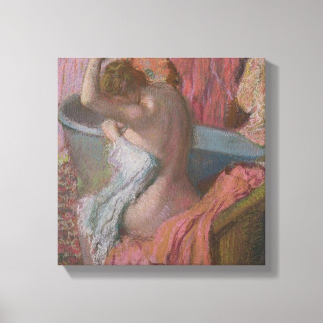 Edgar Degas | Bather Canvas Print (Front)