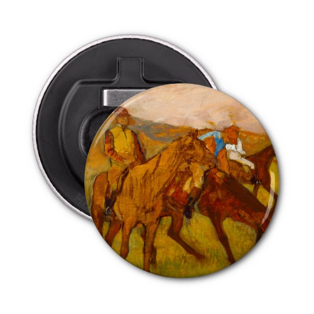 Edgar Degas Before the Race Bottle Opener (Front)