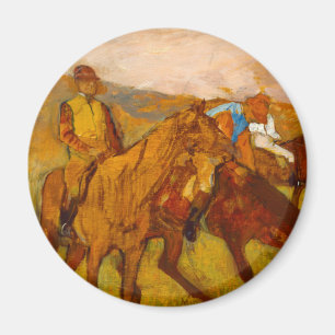 Edgar Degas Before the Race Magnet