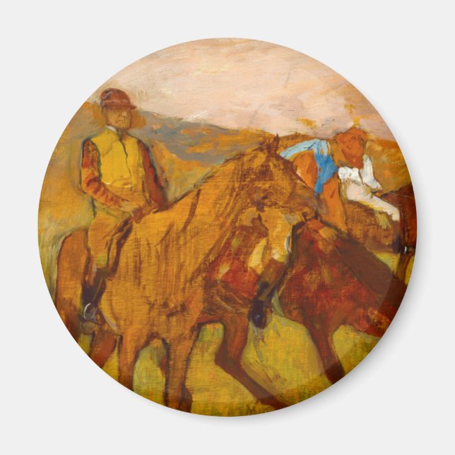 Edgar Degas Before the Race Magnet (Front)