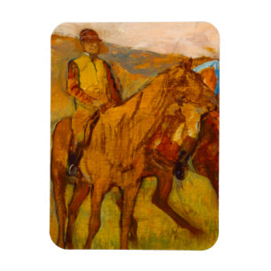 Edgar Degas Before the Race Magnet