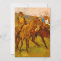 Edgar Degas Before the Race