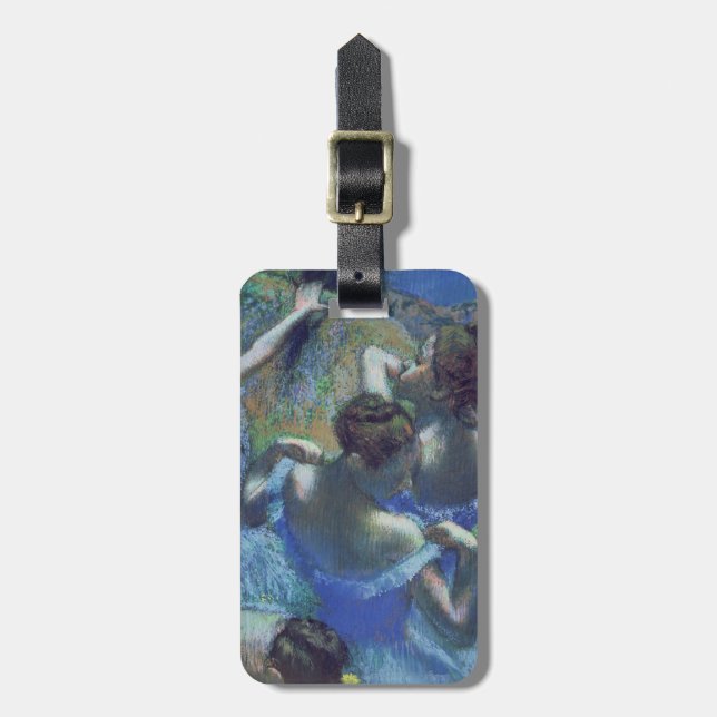 Edgar Degas | Blue Dancers, c.1899 Luggage Tag (Front Vertical)