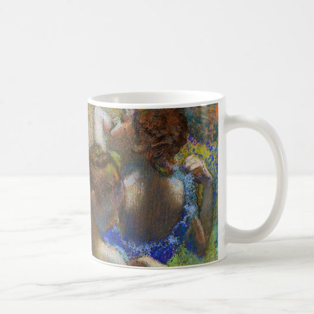 Edgar Degas - Blue Dancers Coffee Mug (Right)