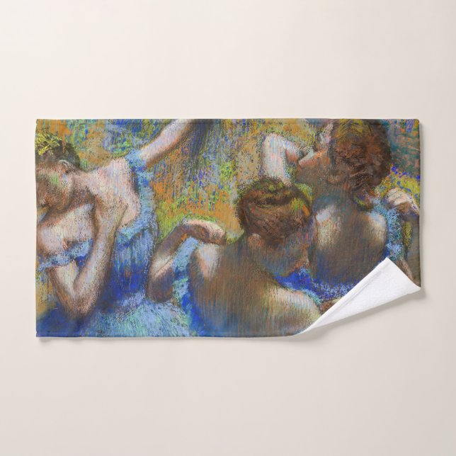 Edgar Degas - Blue Dancers Hand Towel (Hand Towel)